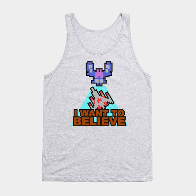 I want to believe Tank Top by vhzc